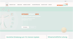 Desktop Screenshot of intensiv-update.com